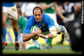 Ireland Italy Sergio Parisse try